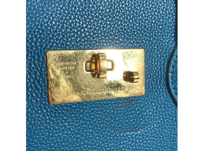 Borsa Mila MM di Louis Vuitton Blu - vista 10