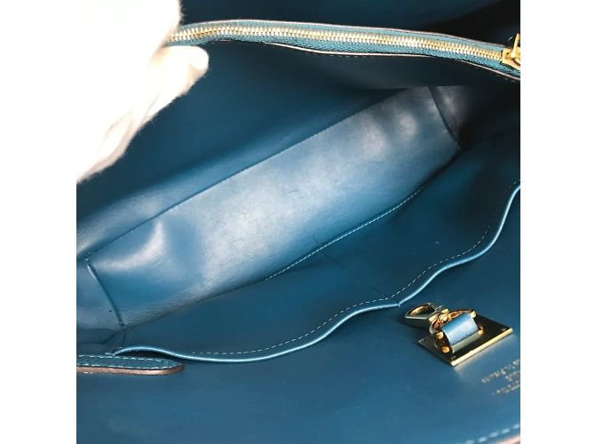 Borsa Mila MM di Louis Vuitton Blu - vista 14