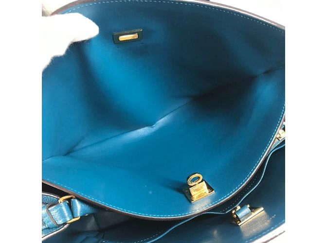 Borsa Mila MM di Louis Vuitton Blu - vista 15