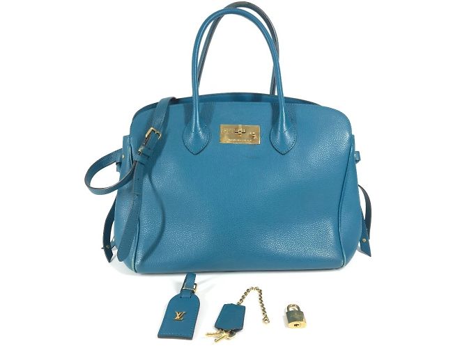 Borsa Mila MM di Louis Vuitton Blu - vista 18