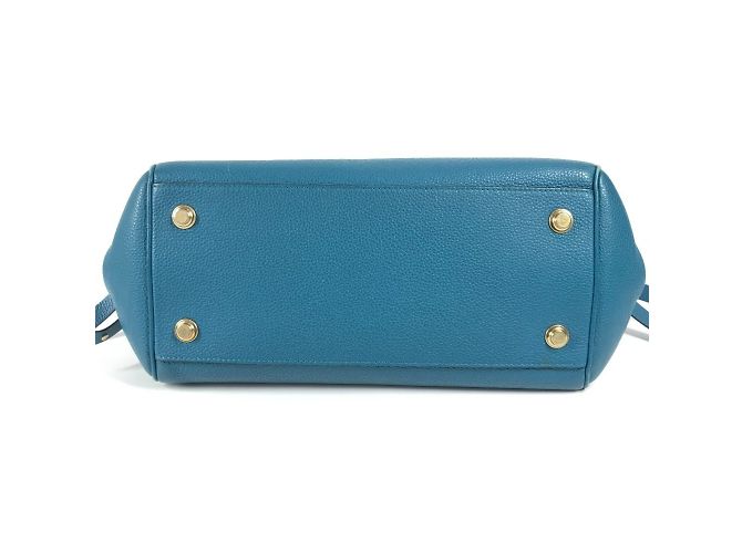 Borsa Mila MM di Louis Vuitton Blu - vista 5