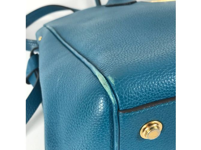 Borsa Mila MM di Louis Vuitton Blu - vista 6