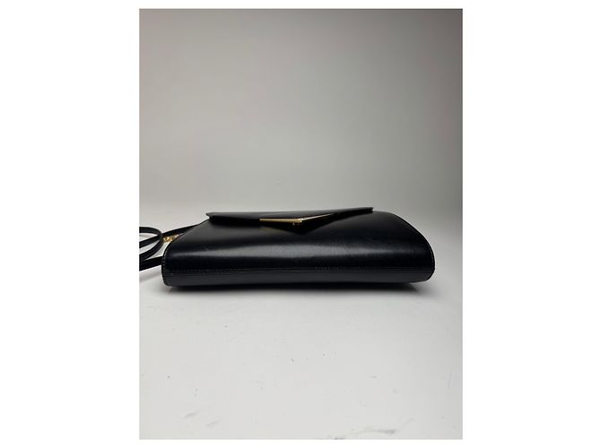 Vintage Givenchy 2-Wege-Ledertasche Schwarz - Ansicht 10