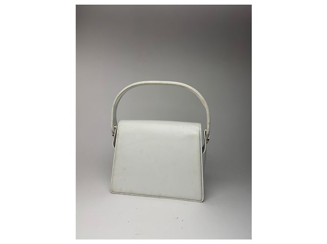 Vintage Gucci Leder Tasche weiß - Ansicht 7