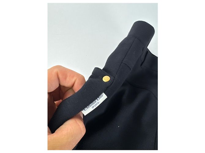 Gonna vintage Dior nera M Nero - vista 12