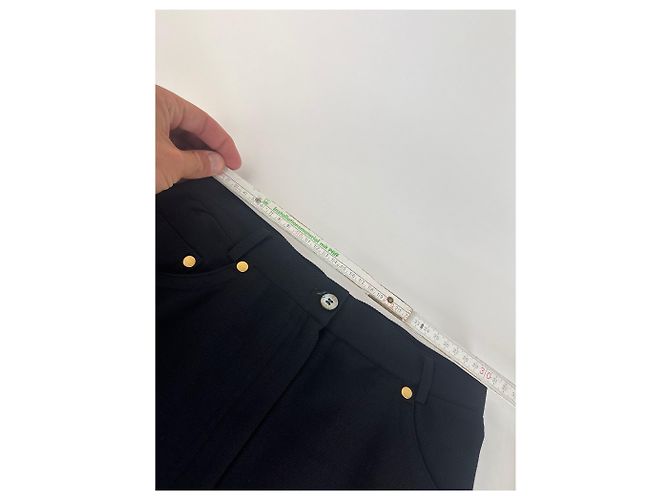 Gonna vintage Dior nera M Nero - vista 6