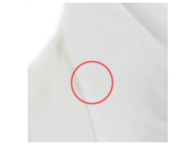 Hermès Chaqueta de estadio reversible HERMES blanca 52 Blanco Blanco roto - vista 14