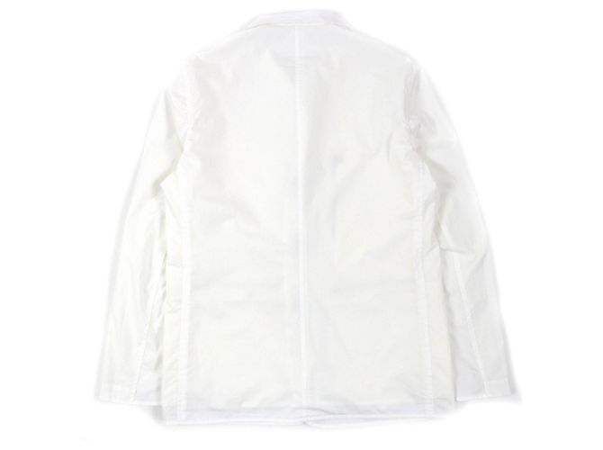 Hermès Chaqueta de estadio reversible HERMES blanca 52 Blanco Blanco roto - vista 4