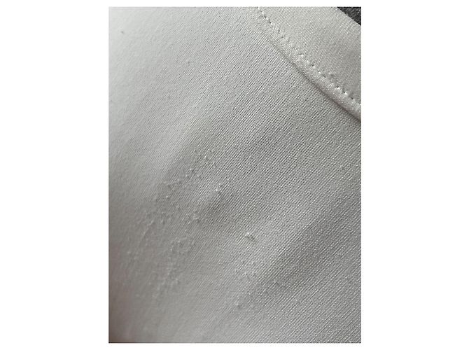 Chanel Badeanzug Einteiler weiß mit CC Logo Stickerei - Ansicht 9
