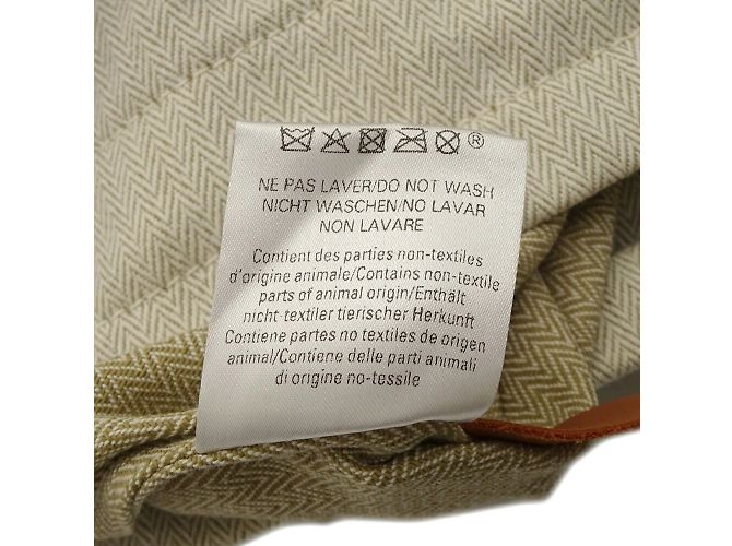 Zaino Aline Beige di Hermès - vista 10