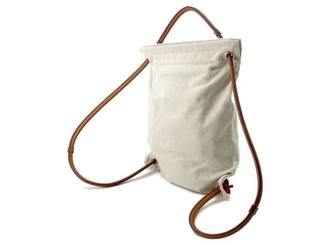 Zaino Aline Beige di Hermès - vista 2