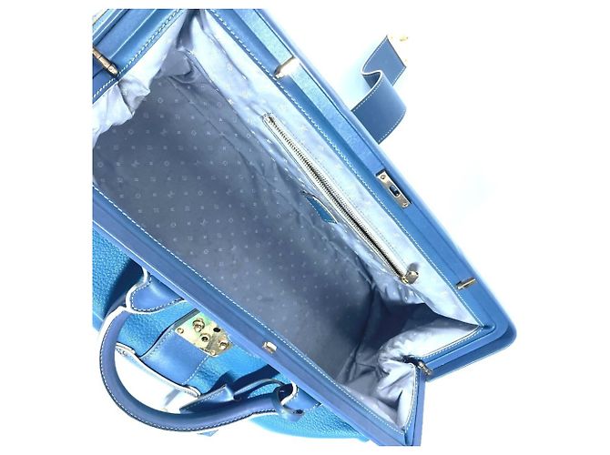 Borsa tote GM Suhali Angenieux di Louis Vuitton Blu - vista 13
