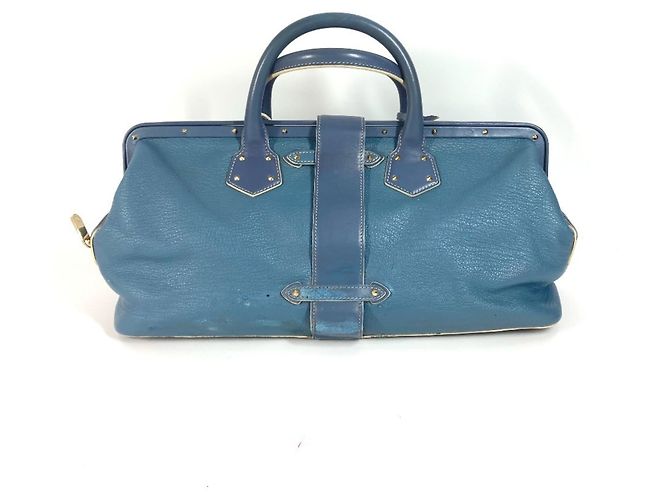 Borsa tote GM Suhali Angenieux di Louis Vuitton Blu - vista 2