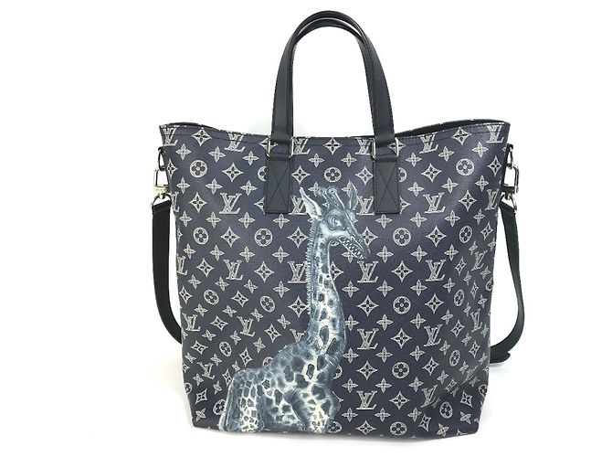 Borsa a Spalla Monogram Savane Louis Vuitton Blu navy - vista 2