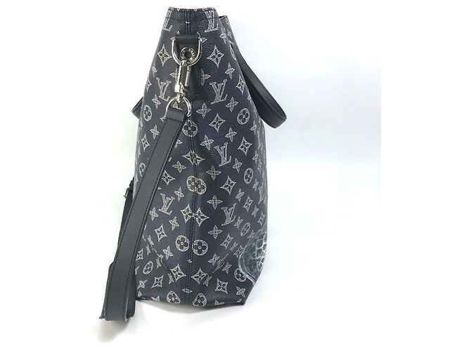 Borsa a Spalla Monogram Savane Louis Vuitton Blu navy - vista 3