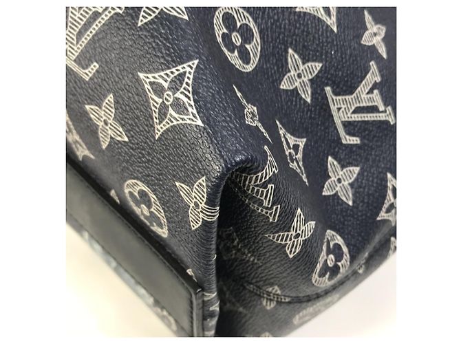 Borsa a Spalla Monogram Savane Louis Vuitton Blu navy - vista 9