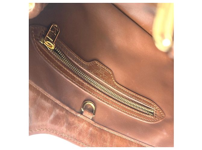 Borsa Hippo Monogram Charm Louis Vuitton Marrone Bianco - vista 8