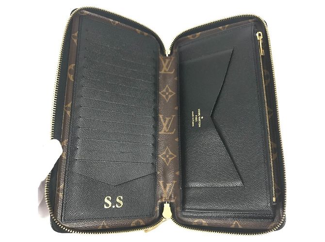 Louis Vuitton Monogram Macassar Daily Organizer Brown Black - view 11