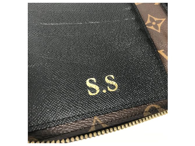 Louis Vuitton Monogram Macassar Daily Organizer Brown Black - view 15