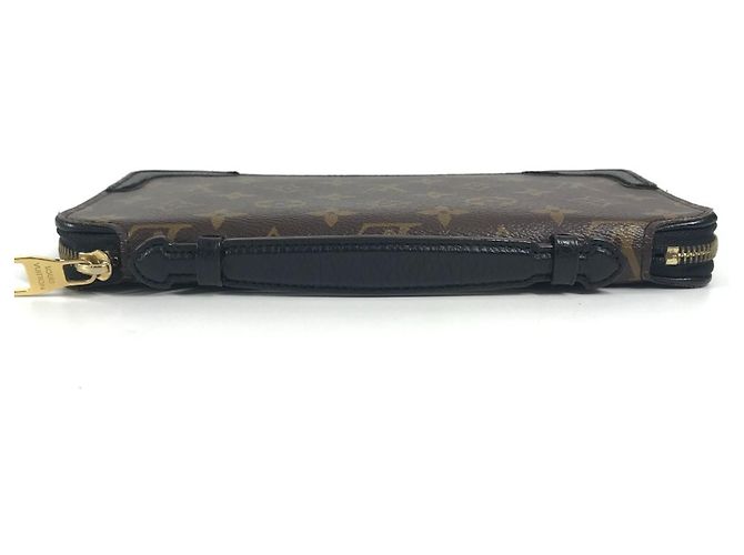 Louis Vuitton Monogram Macassar Daily Organizer Brown Black - view 6