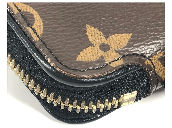 Louis Vuitton Monogram Macassar Daily Organizer Brown Black - view 8