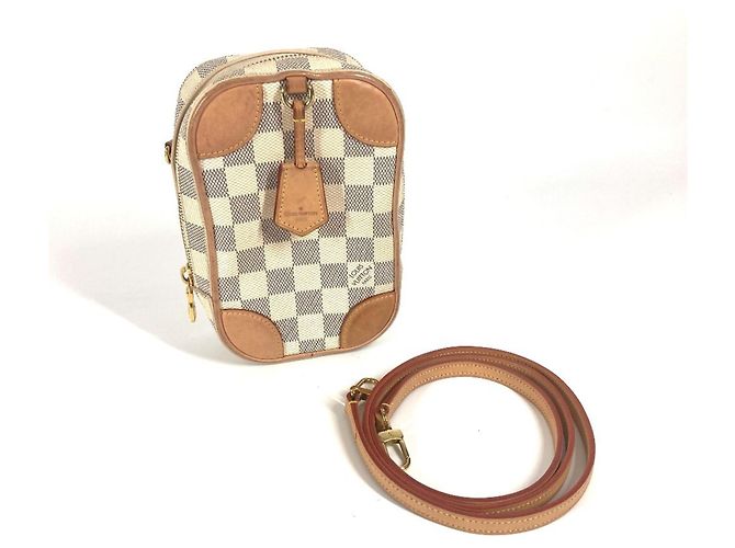 Bolso Neo Capy Damier Azur de Louis Vuitton Blanco - vista 11
