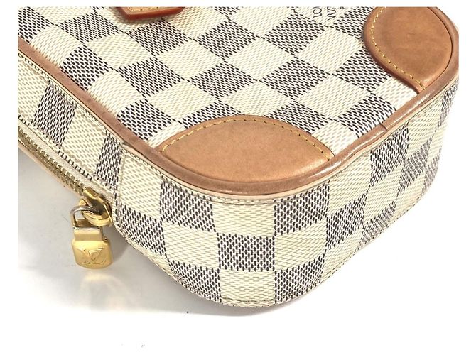Bolso Neo Capy Damier Azur de Louis Vuitton Blanco - vista 7