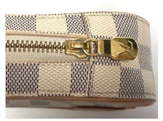 Bolso Neo Capy Damier Azur de Louis Vuitton Blanco - vista 8