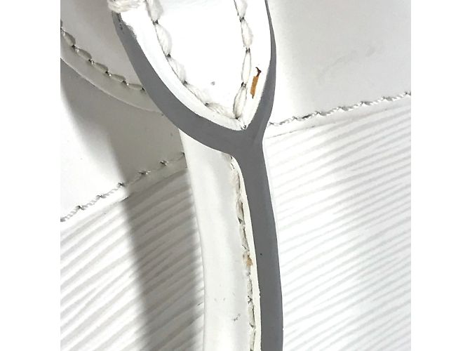 Borsa Tote Passy PM Epi di Louis Vuitton Bianco - vista 11