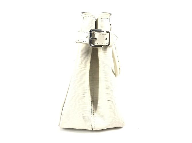 Borsa Tote Passy PM Epi di Louis Vuitton Bianco - vista 3