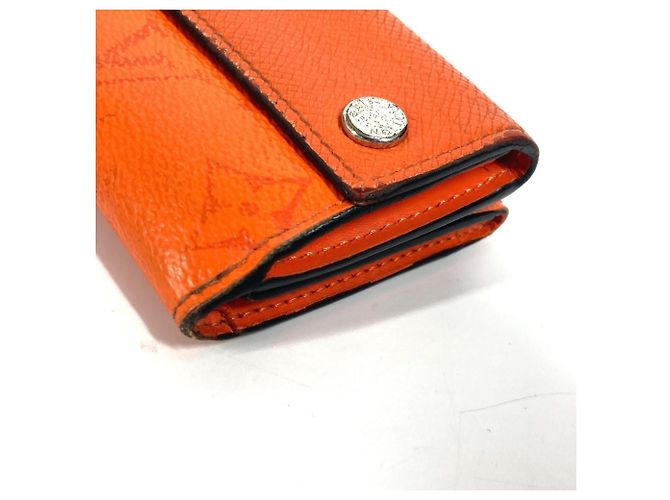 Billetera Compacta Discovery Taigarama Louis Vuitton Naranja - vista 6