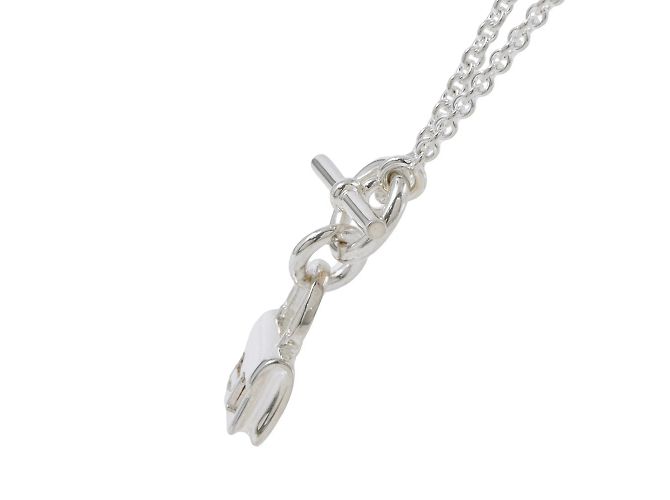 Hermès Pendente Amuleto Constance in Argento 925 di Hermes - vista 2