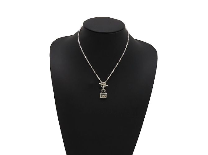 Hermès Pendente Amuleto Constance in Argento 925 di Hermes - vista 4