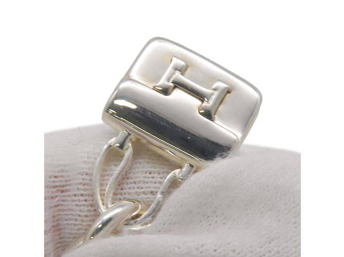 Hermès Pendente Amuleto Constance in Argento 925 di Hermes - vista 6