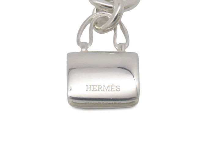 Hermès Pendente Amuleto Constance in Argento 925 di Hermes - vista 8