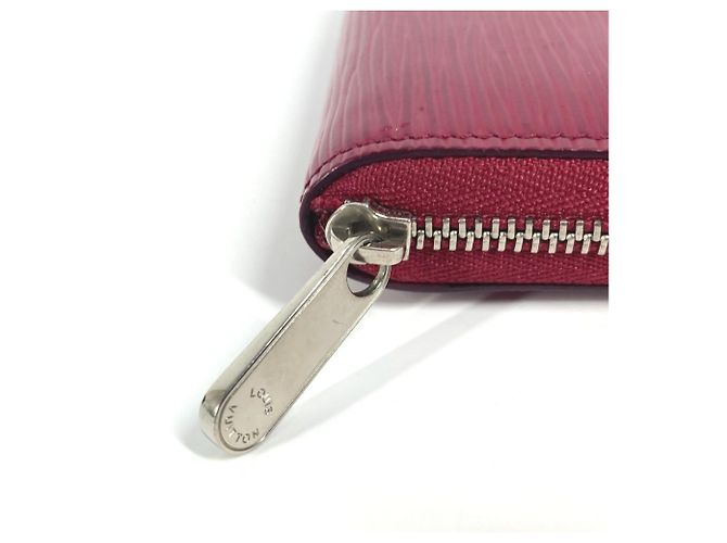 Monedero Zippy Epi de Louis Vuitton Fucsia - vista 10