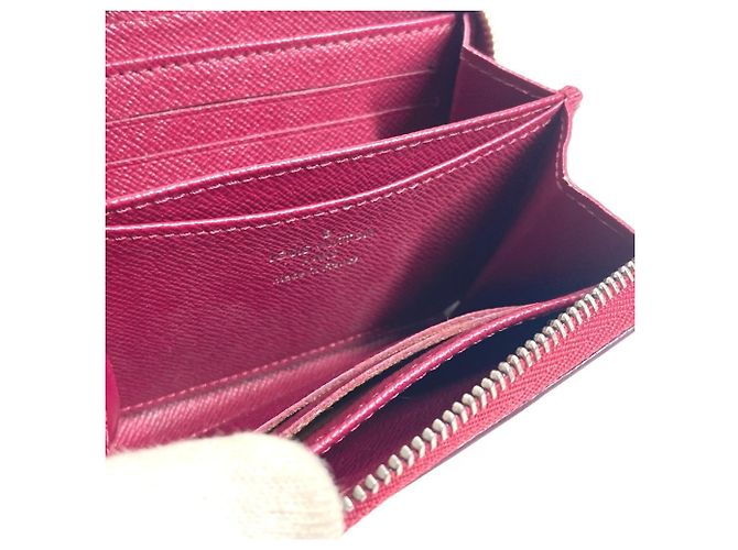 Monedero Zippy Epi de Louis Vuitton Fucsia - vista 14