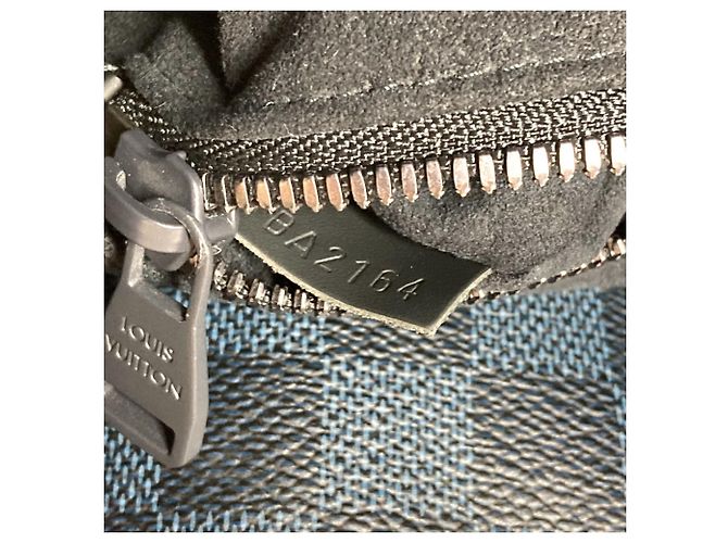 Borsa Tote NS Damier Cobalt Louis Vuitton Blu navy - vista 11