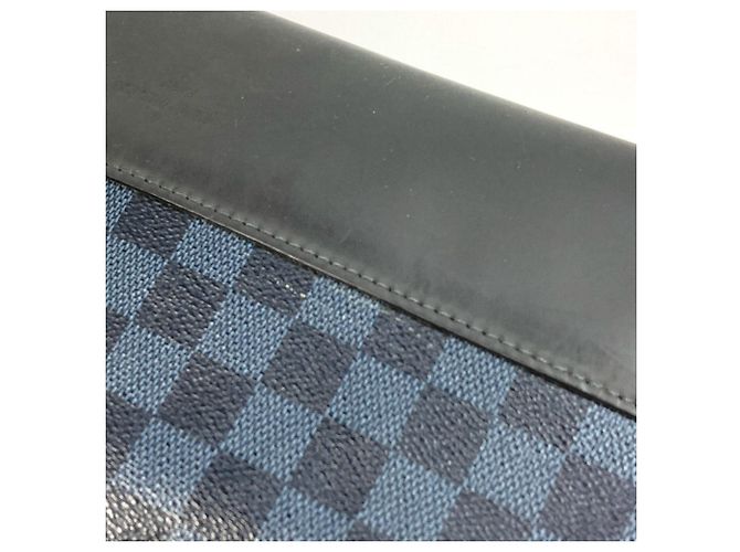 Borsa Tote NS Damier Cobalt Louis Vuitton Blu navy - vista 14