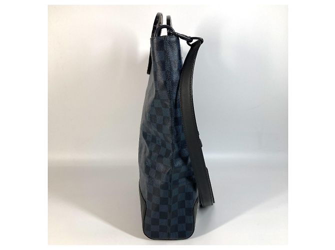 Borsa Tote NS Damier Cobalt Louis Vuitton Blu navy - vista 4