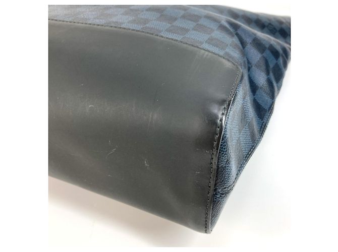 Borsa Tote NS Damier Cobalt Louis Vuitton Blu navy - vista 5