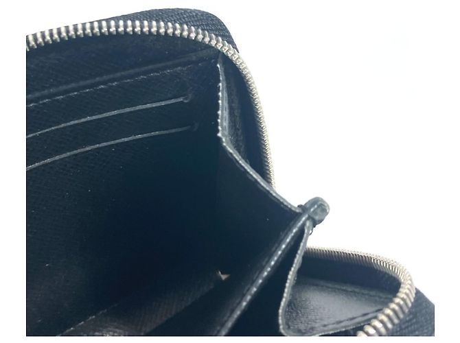 Monedero de cuero Epi Louis Vuitton Negro - vista 10