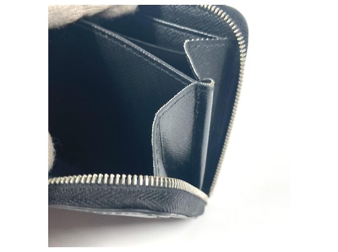 Monedero de cuero Epi Louis Vuitton Negro - vista 11