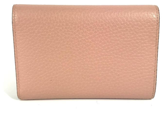Billetera plegable Taurillon Louis Vuitton Rosa - vista 2