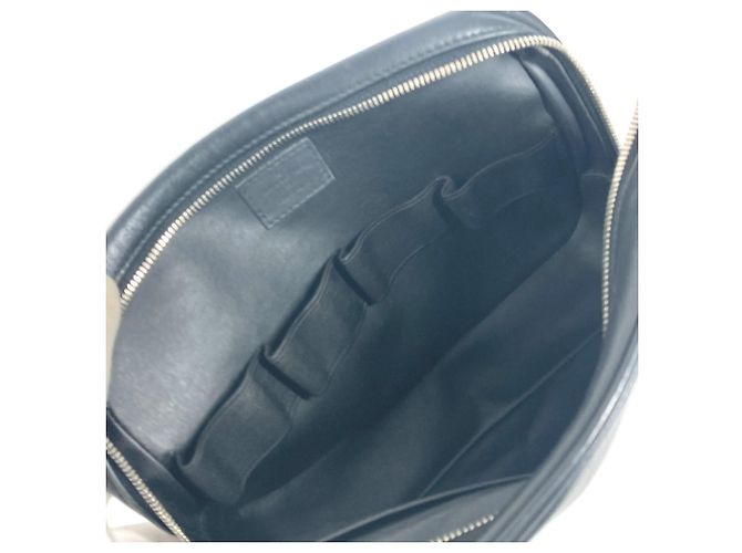 Borsa Clutch Louis Vuitton Damier Infini Nero - vista 12