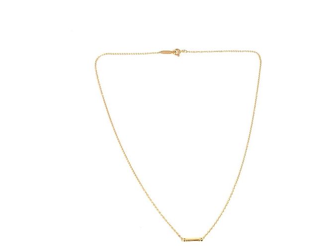 Collana Pendente a Forma di Chiave Fleur-de-lis in Oro 18K di Tiffany & Co. D'oro - vista 2