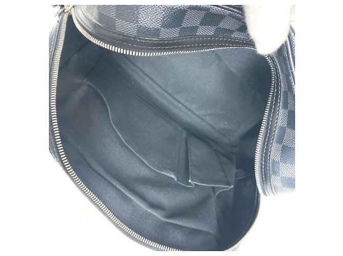 Sac Io Damier Graphite Louis Vuitton Noir - vue 12