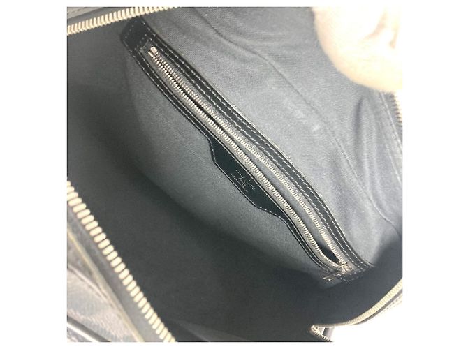 Sac Io Damier Graphite Louis Vuitton Noir - vue 14