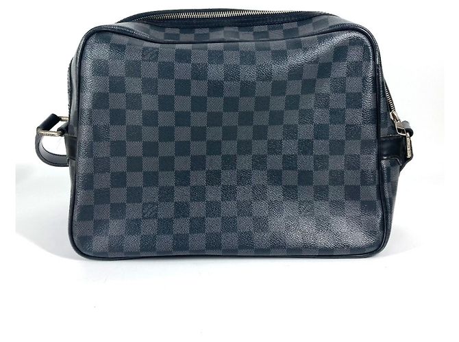 Sac Io Damier Graphite Louis Vuitton Noir - vue 2
