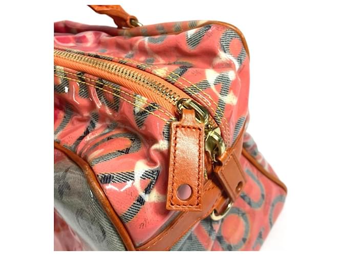 Borsa da weekend PM Monogram Pulp Louis Vuitton Arancione - vista 10